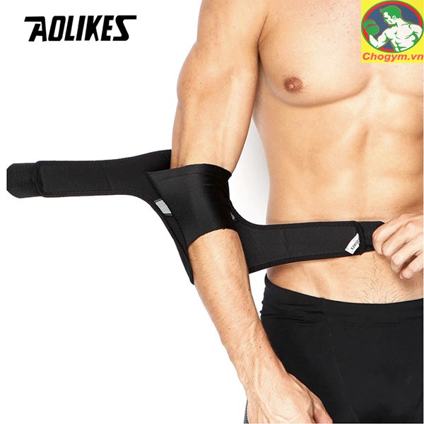 Băng Bảo Vệ Khủy Tay Tập GYM Aolikes Elblow Support 1 Đôi A-7948