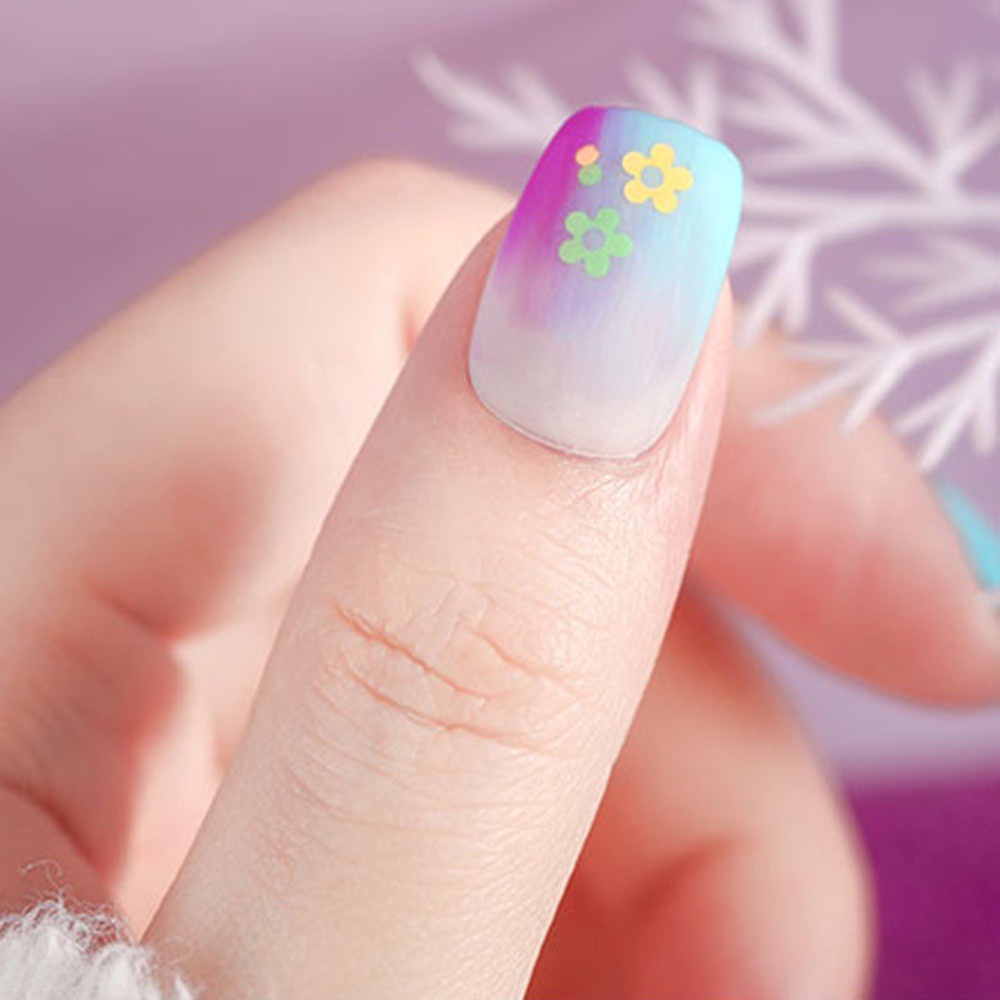 [Hàng mới về] Hộp phụ kiện đính móng trang trí nghệ thuật 3D nhiều màu sắc lấp lánh