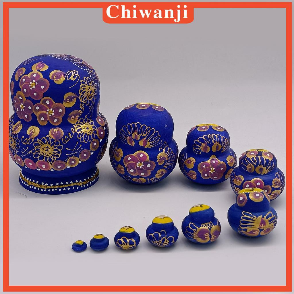 Bộ 10 Búp Bê Nga Matryoshka Bằng Gỗ