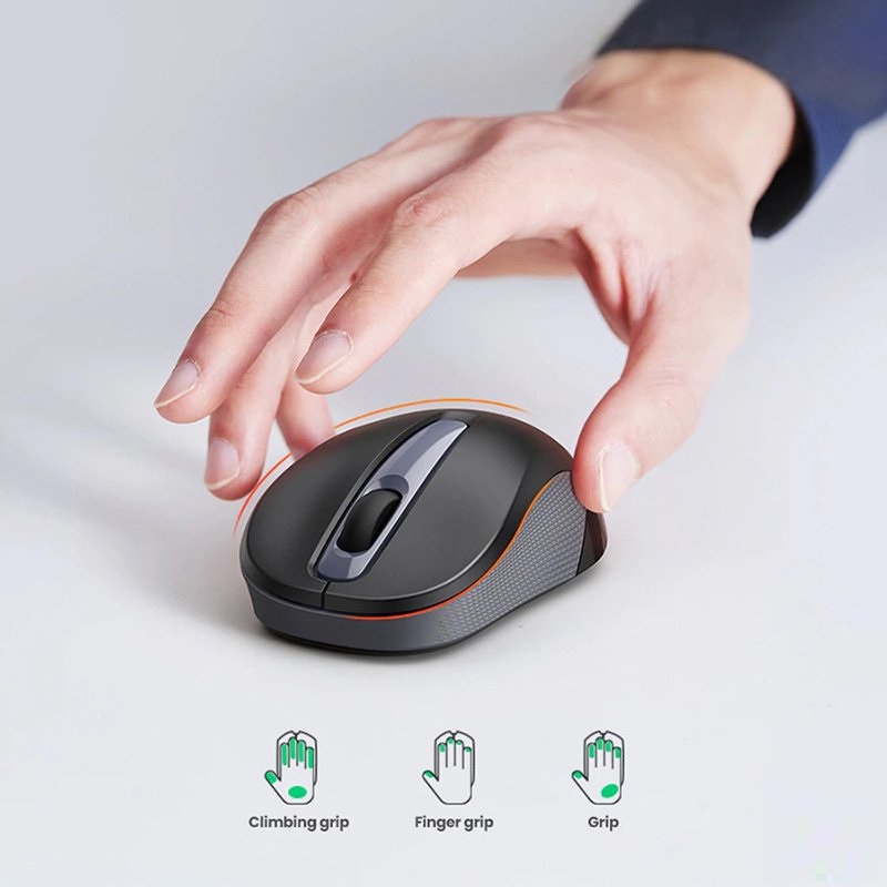 Chuột Không Dây Không Tiếng Ồn (Silent Click ) 2400 DPI Ugreen 90371 - Hàng Chính Hãng