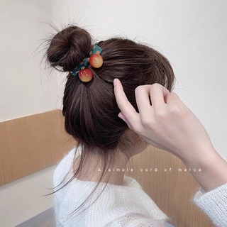 Cột tóc thắt nơ quả Cherry cute (Nhiều màu)