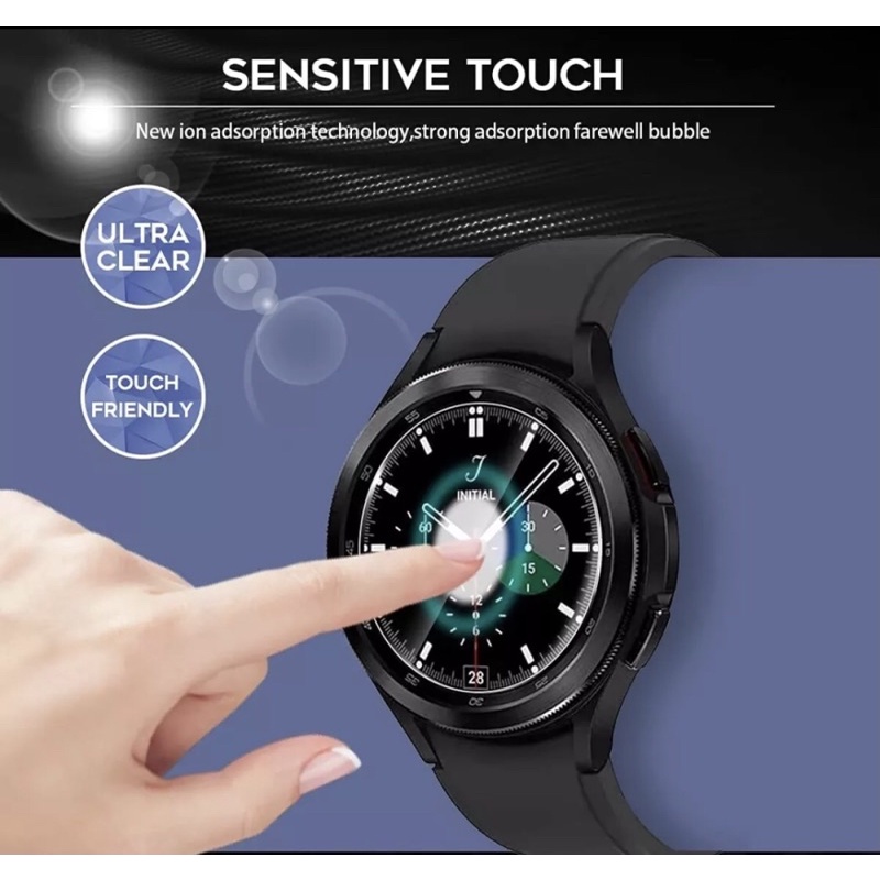 Kính cường lực 9H cho đồng hồ Samsung Galaxy Watch 4 40/44mm, Watch Classic 42/46mm