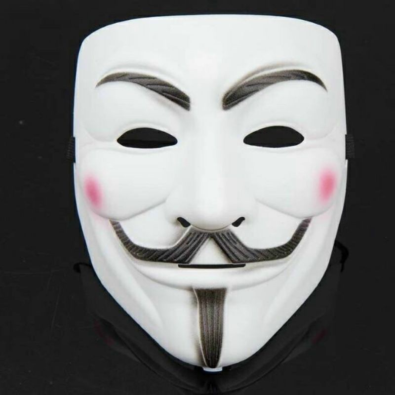 Mặt nạ hacker cosplay đồ chơi hóa trang halloween