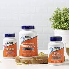 Omega 3 | now ultra omega 3 500 EPA  250 DHA  bổ  nhập mỹ- chính hãng - chất lượng cao