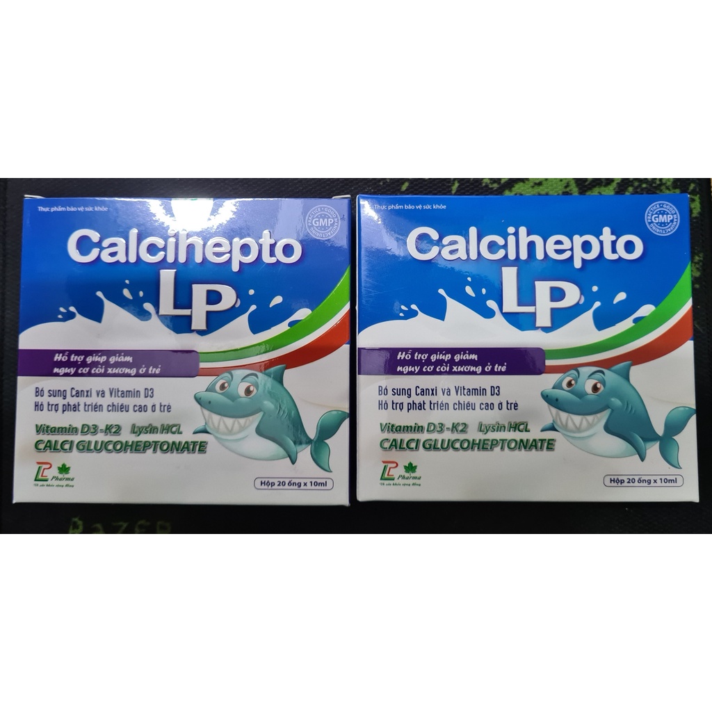 Calcihepto LP  - Bổ sung Canxi, D3, Vitamin K2 MK7 cho bé, hỗ trợ phát triển chiều cao ở trẻ