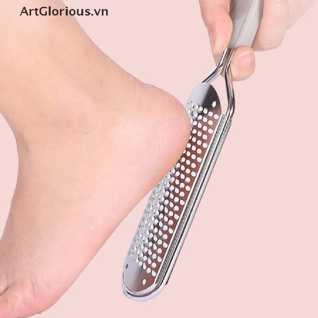 Dụng Cụ Chà Gót Chân Tẩy Tế Bào Chết Bằng Thép Không Gỉ