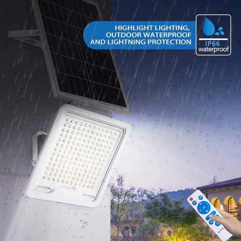 HL Đèn năng lượng mặt trời 500W 400W 350W khung nhôm Đèn năng lượng mặt trời LED