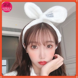 [FREESHIP]Băng Đô Cài Tóc🌻Băng Đô Thỏ Turban Vải Nhung Dày Dặn