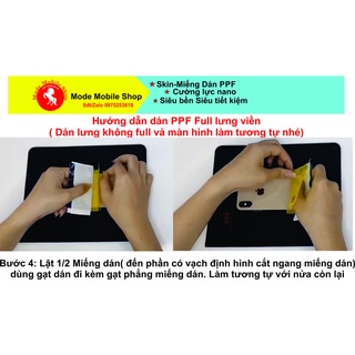 Miếng dán PPF Redmi Note8/Redmi note 8 pro