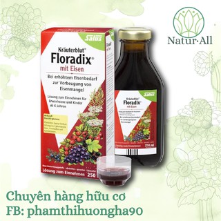 Dung dịch Floradix Salus bổ sung sắt chai 250ml