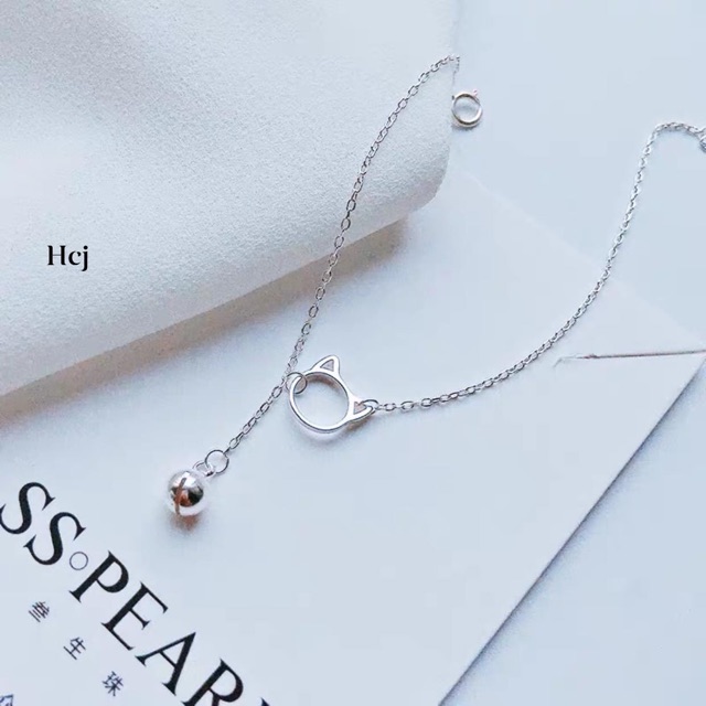 LẮC CHÂN MÈO BẠC TA CAO CẤP - TRANG SỨC BẠC