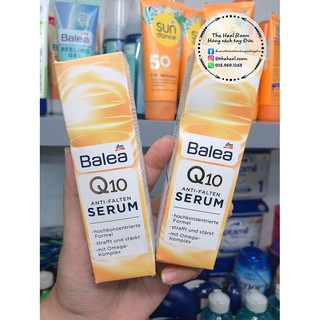 Serum Balea Q10 🍓FREESHIP🍓Serum Giảm Mờ Nếp Nhăn tinh chất Q10 chống lão hoá 30ml [Hàng nội địa Đức]