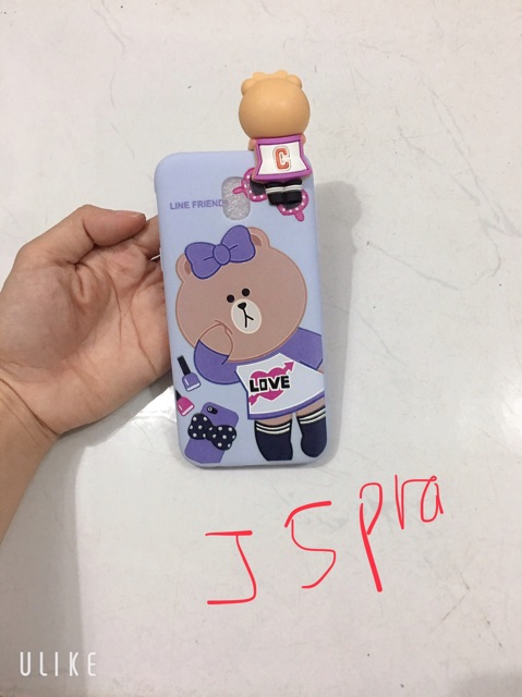 Ốp cao su thú leo vàng sam sung J5 Pro,J5Pro