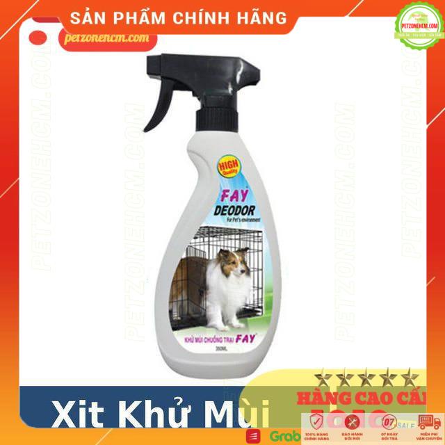 Khử mùi fay deodor ⚜ FREESHIP ⚜ DEODOR for Pet’ environment 350ml | 600ml chuồng chăn nuôi chó mèo động vật