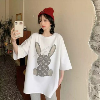Áo thun Thỏ dập đá lấp lánh loại 1 [ẢNH THẬT+VIDEO]