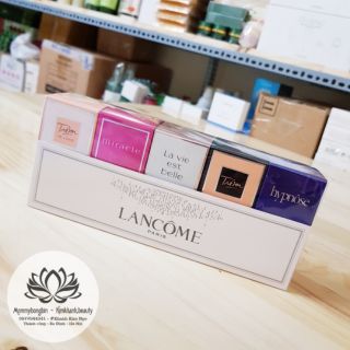 🌺 Set 5 nước hoa mini Lancome.