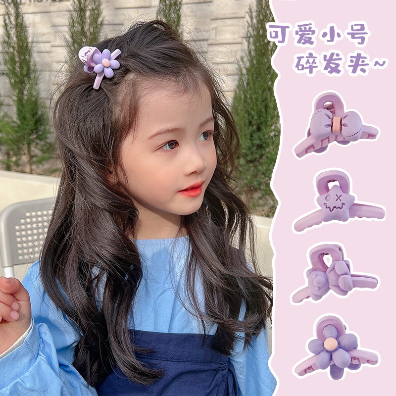 Kẹp Tóc Nơ Hoa Dễ Thương Cho Bé Gái