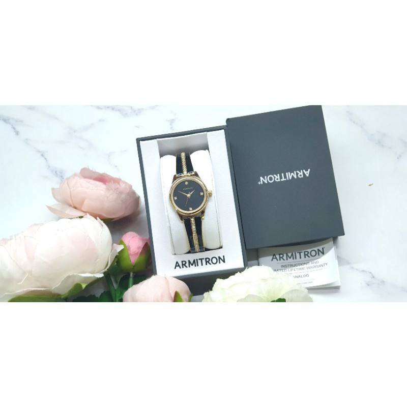 Đồng hồ nữ ARMITRON 75/5208BKGPBK CHÍNH HÃNG