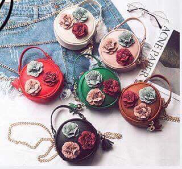 Túi trống hoa trà