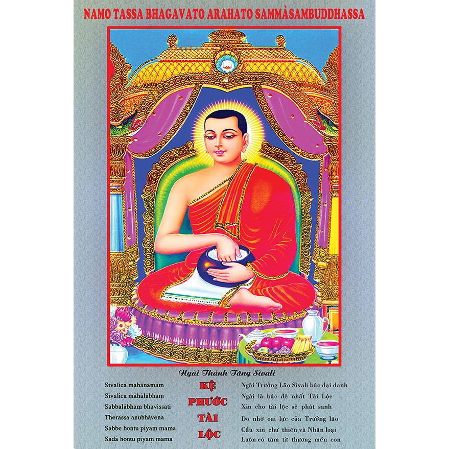 -Tranh Phổ hiền bồ tát, Văn Thù bồ tát, Ngài Sivali, Phật Di Lặc, Đạt Ma sư tổ, adida, dược sư, tam thánh
