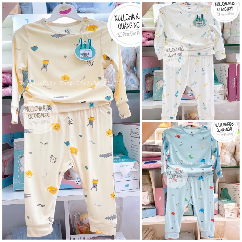 [LIL-Little Love] Bộ quần áo trẻ em dài tay petit bé trai bé gái từ 3 tháng đến 4 tuổi