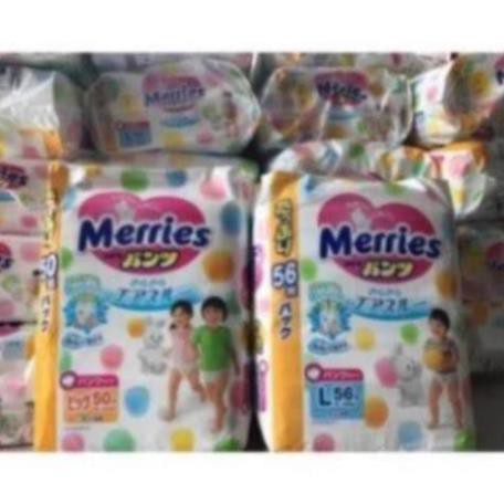 Tã Bỉm Dán/Quần Merries Nội Địa size NB96/S88/M68 Ma20s m 1