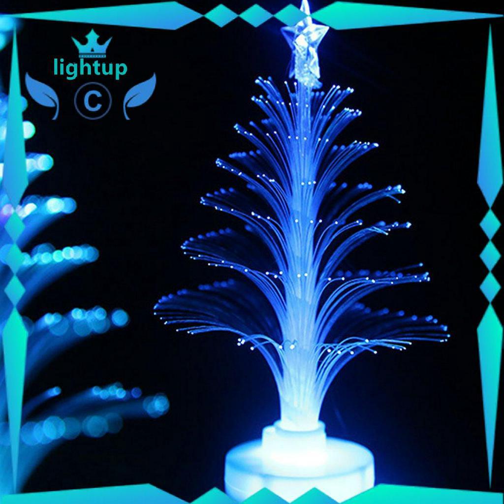Đèn Ngủ Sợi Quang Hình Cây Thông Noel Độc Đáo