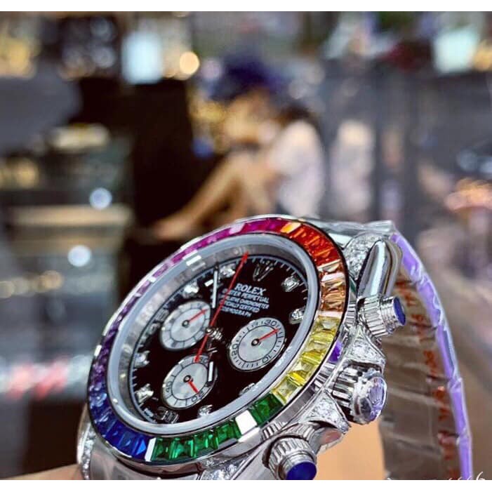 Đồng Hồ Nam Rolex 7 Màu Cao Cấp chống nước bảo hành 24th