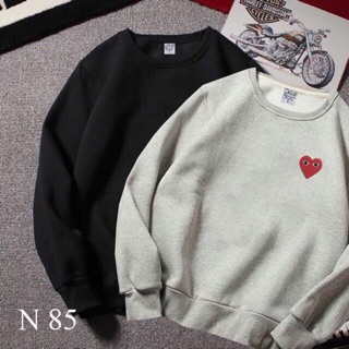 Áo sweater tay dài in hình