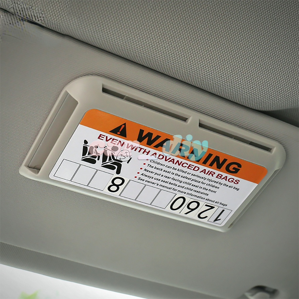 Ví Đựng Thẻ Đa Năng Gắn Tấm Che Nắng Trên Xe Hơi