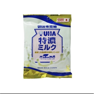 [DATE: 03/2026] KẸO SỮA BÒ NGUYÊN CHẤT UHA NHẬT BẢN - GÓI 67GR