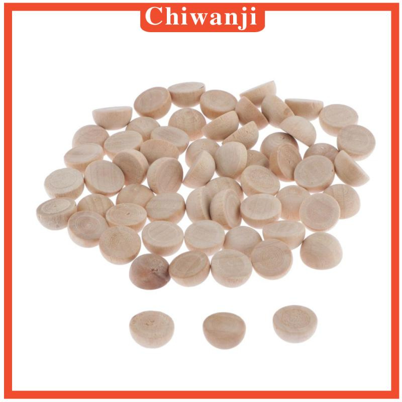 Set 50 Quả Cầu Gỗ Mini 1cm DIY Dành Cho Trẻ Em