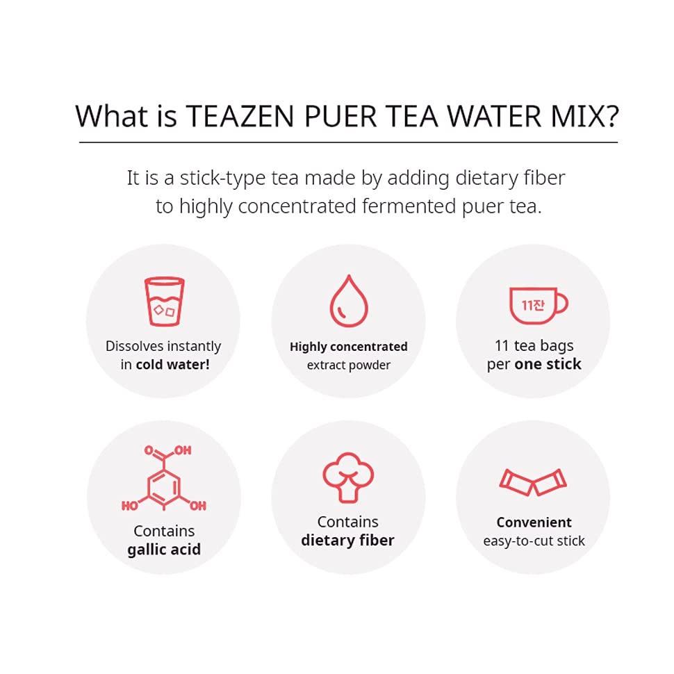Zen Bộ 10 Que Và 20 / 30 Que Bột Nước kombucha Bưởi Pha Chế Thảo Mộc Hàn Quốc