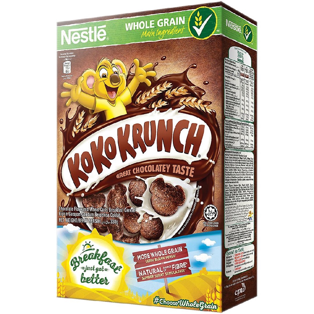 Bánh Ngũ Cốc Ăn Sáng Nestle Koko Krunch Hộp 330G