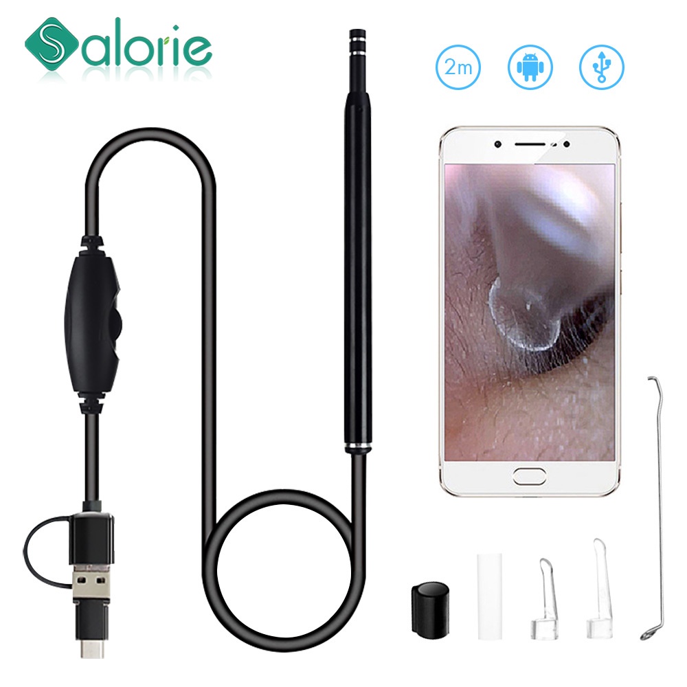 Camera Nội Soi Vệ Sinh Tai 3 Trong 1 Cổng Usb SALORIE