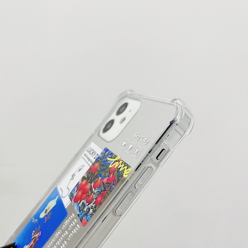 Ốp lưng iphone Ốp Điện Thoại TPU silicone Mặt Gương Thời Trang Cho iPhone 11 pro max X Xr Xs max 7 8 Plus 13 14pro pro max Dinuo case