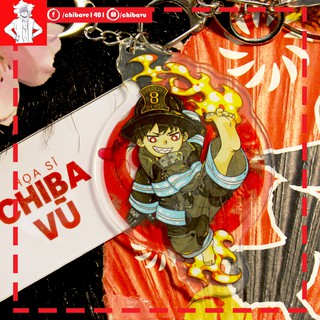 Móc khóa FIre force - Enen no shouboutai đội 8
