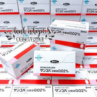 Nhỏ mắt, chống cận, nhược thị, khô mỏi mắt SANCOBA Nhật