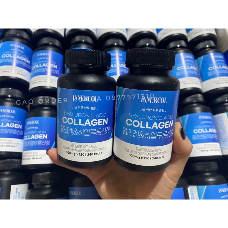 COLLAGEN INNERCOL HÀN QUỐC 120 viên 4 tháng (Xanh)
