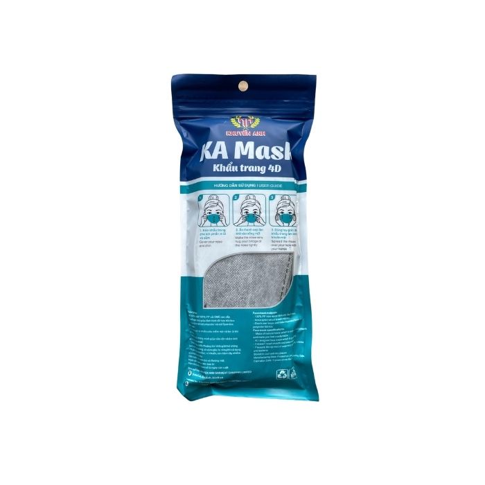 Set 40 Chiếc Khẩu Trang KF94 4D- KHUYẾN ANH MASK - Tặng 1 Túi KF94 Trẻ Em - Chống Bụi Mịn Và Kháng Khuẩn