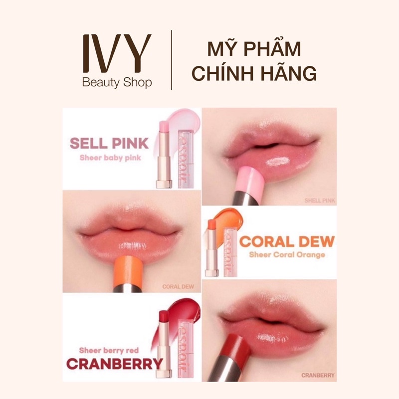 Son Dưỡng Môi Hồng Espoir Nowear Glow Lip Balm