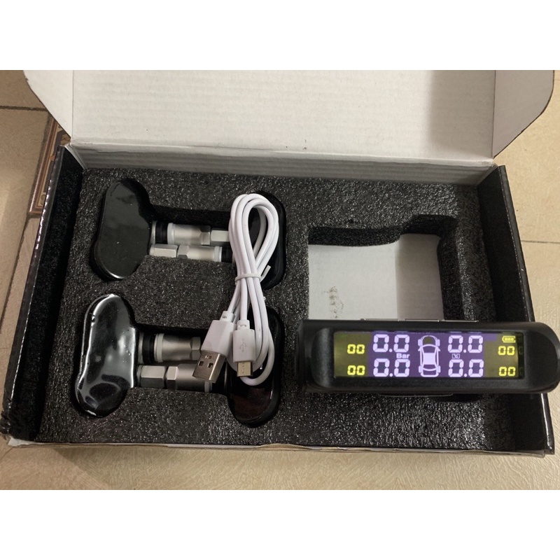 Cảm biến áp suất lốp van trong Yeolbear PTMS, pin năng lượng mặt trời, màn hình led tự điều chỉnh độ sáng