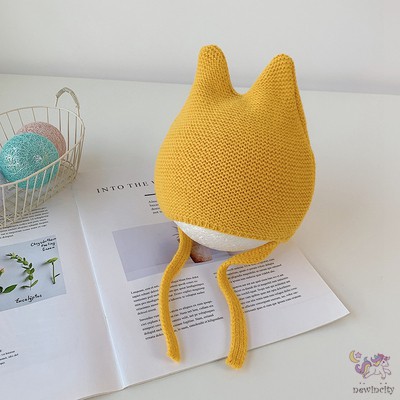 Mũ Dệt Kim Mùa Thu Dành Cho Bé Phong Cách Hàn Quốc