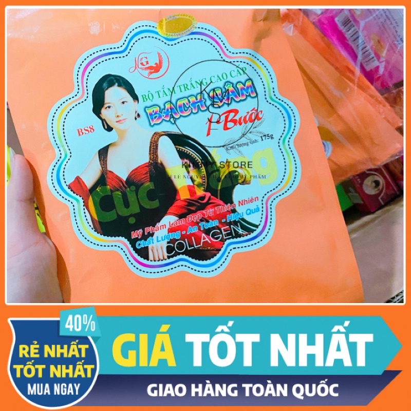 lẻ 1 túi tắm bạch sâm một bước