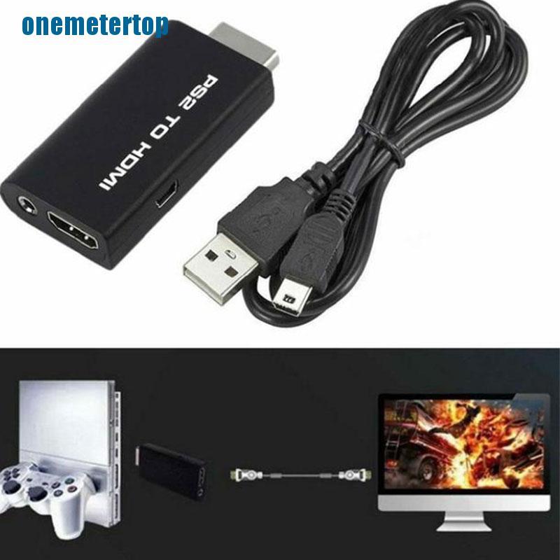 Đầu Chuyển Đổi Ps2 Sang Hdmi Có Cổng Âm Thanh 3.5mm Cho Hdtv