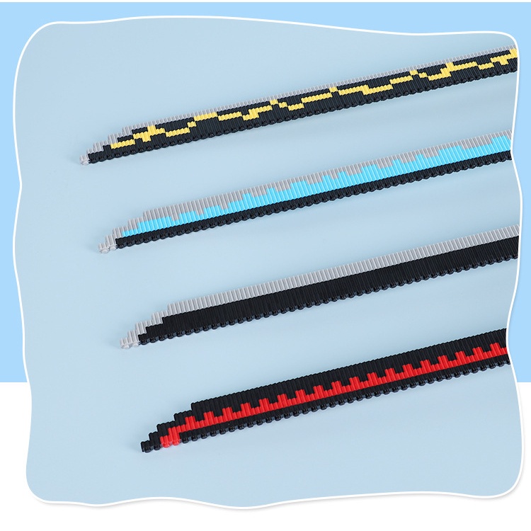 Đồ Chơi Lắp Ráp Mô Hình Thanh Kiếm KATANA Kimetsu no yaiba, Zoro Đảo Hải Tặc XINZ LINKGO