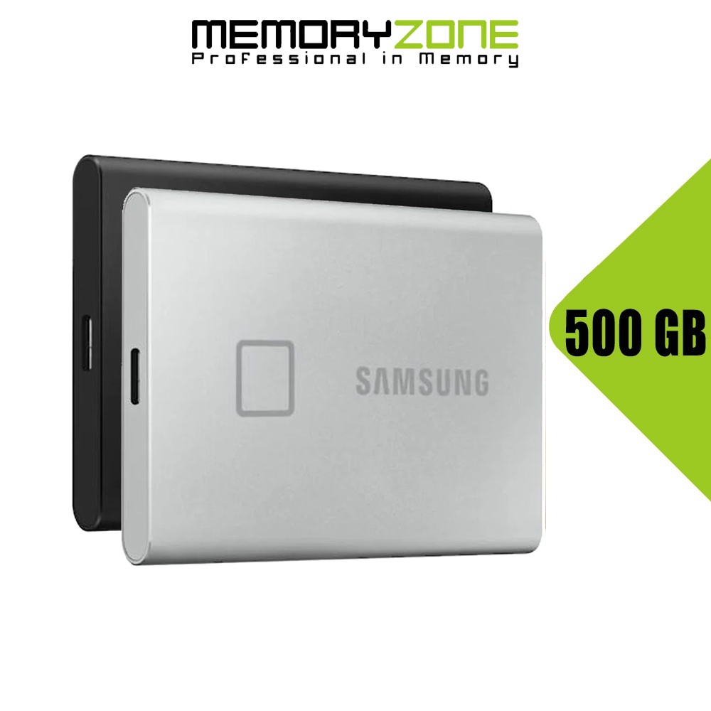 Ổ cứng di động 500GB External SSD Samsung T7 Touch USB 3.2 Gen 2 MUPC500