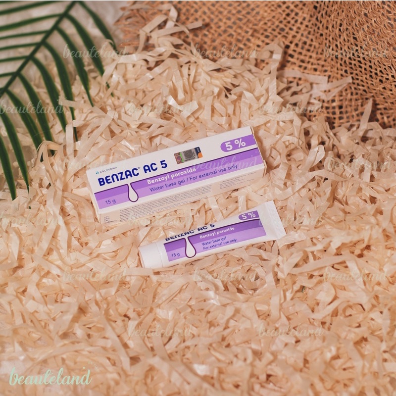 Gel chấm giảm mụn Benzac AC chứa Benzoyl perioxide