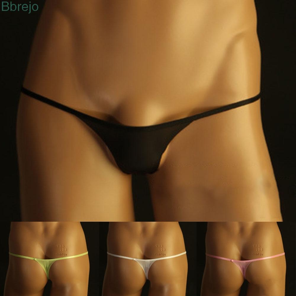 Quần Lót Lọt Khe Lưng Thấp Phối Ren Xuyên Thấu Quyến Rũ Cho Nam