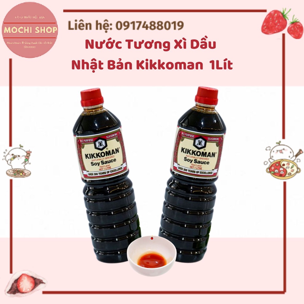 NƯỚC TƯƠNG NHẬT BẢN - KIKOMAN 1L